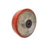 5"x1-1/2" Polyurethane on Steel Caster Wheel Roller Bearing & Free