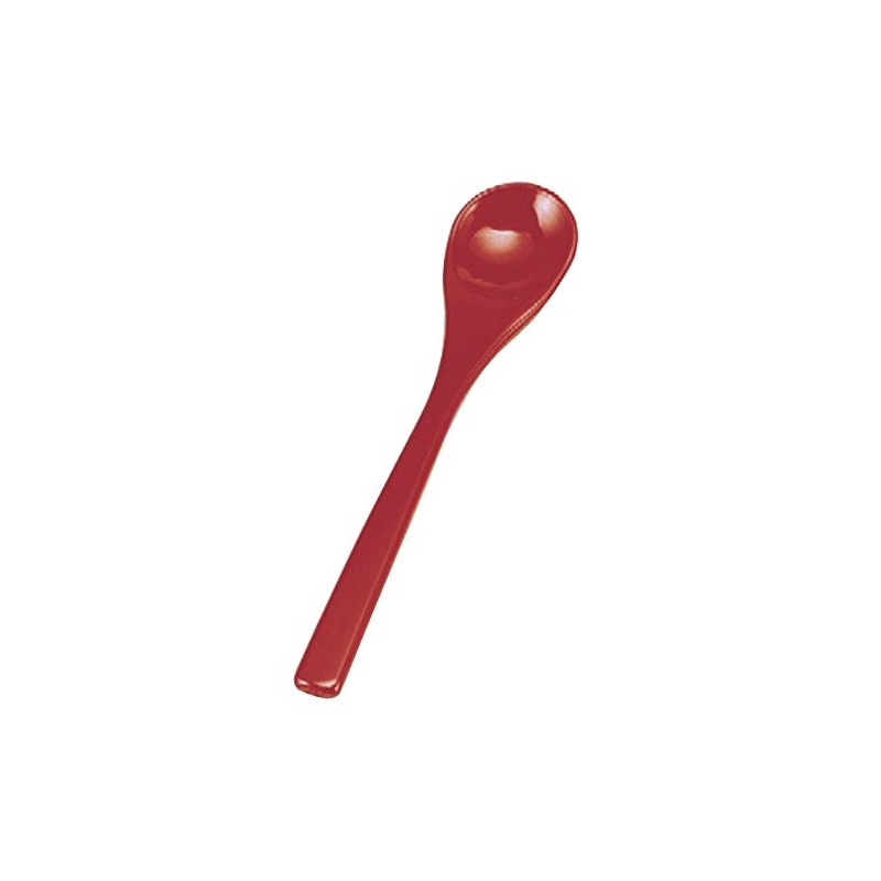 Wakaizumi Lacquerware 1-772-14 Kappo Lacquerware Vermilled Rice Bowl Steamed Spoons,