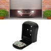 LiebeWH Outdoor Lock Box for House Keys, 4-Digit Combination, Black,