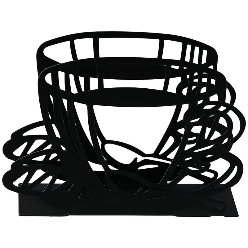 Napkin Holder for Table,Black Farmhouse Kitchen Cocktail Dining Paper Napkin