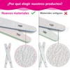 Limas de Bloque de Uñas Lavables, 6 Piezas Doble Cara