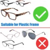 SAIGO Soft Foam Nose Pads Self Adhesive Non-Slip Eyeglass Nose