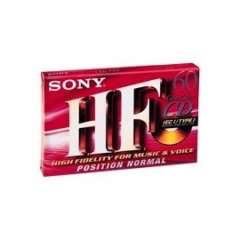 Sony C HF Audio Cassette 60 Pack of 5)
