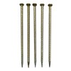 Sandbaggy 18" Galvanized Rebar Stakes with Nail Head - Garden