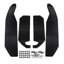 Set of 4 UTV Fender Flares Mud Flaps Splash Guard for 2013-2018 Can-Am Maverick 1000R Max 1000R Non-Turbo Model