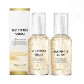 SéRum Hidratante De ColáGeno Profundo Con PéPtidos De Seda, SéRum Lifting Facial InstantáNeo Con ColáGeno Y MultipéPtidos, Ampolla Hidratante El Cuidado De La Piel, Sé/Rum Facial Hidratante (2 PCS)