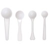 Sowaka 4 Pcs Measuring Spoons 1g 3g 5g 10g Plastic