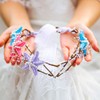 Unicra Starfish Headband Beach Wedding Bridal Tiaras and Crown Pearl