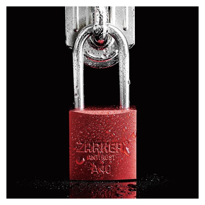 ZARKER Zarker Stainless Steel Rust Proof Padlock, Perfect for Inclement
