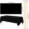Mindsoft 6 Pieces of 54 x 108 Inch Rectangular Table