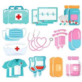 12 Unique Nurse Sticky Note Designs × 2 Pads Each – 480 Sheets Total – Fun Medical-Themed Sticky Notes for Nurses, Nursing Students, and Healthcare Professionals