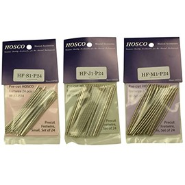 Hosco Precut Fretwire HF-J1-P24 Large Packed 24pcs for one instrument VWWS Japan