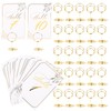 25 Pack Table Number,Place Card Holder,1-25 with Table Numbers Holders