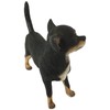 The Leonardo Collection Chihuahua Dog Ornament, Black, Tan and White,