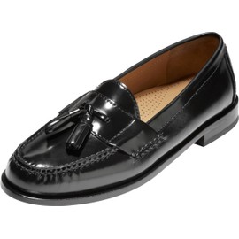 Cole Haan Men's Pinch Tassel Loafer, Black, 9 D US