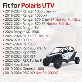 JAVIK Pulse Bus Bar Power Plug Pigtail Connector Fit for Polaris Ranger RZR General 570 1000 900 PRO RS1 Xpedition PRO-XD 2019-2024,OEM#4016007 4018346 (Red/Black/White)