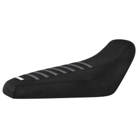 Kawasaki 05-23 Kawasaki Brute Force 650 750 4x4I Seat Cover BLACK w/ GREY Ribs #339