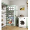 Mefirt Over The Door Pantry Organizer, Wall Mount Spice Rack,