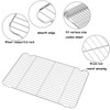 Zacfton Cooling Rack Set of 3, Baking Rack Stainless Steel