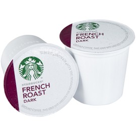Starbucks French Roast 10 K-cups.