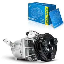 PHILTOP 58890 Air Conditioning AC Compressor for Versa 2010-2012 1.8L, Cube 2009-2013, Versa 2011 1.6L, A/C Compressor with Clutch