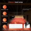 HEYOUTH Heat Lamp Chicken, Chicken Coop Heater, Professional Heat Heater
