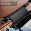Tumecos Car Seat Back Storage Box,Car Backseat Organizer with Cup