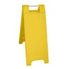 Blank Minicade A-frame Portable Sign Stand, Color=Yellow