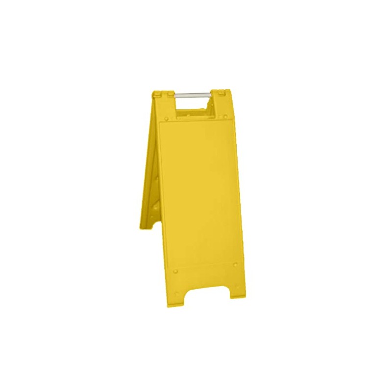 Blank Minicade A-frame Portable Sign Stand, Color=Yellow