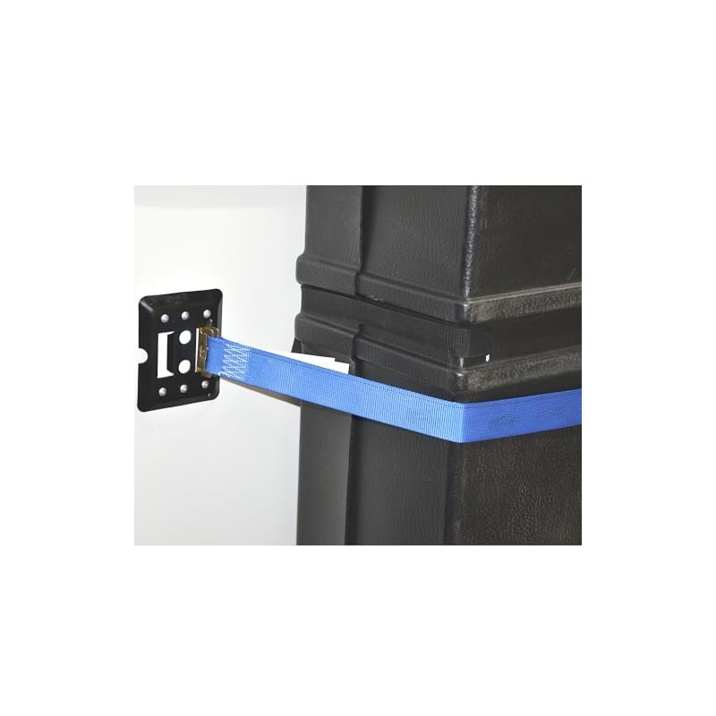 Erickson 59136 Blue 2" x 12' Ratcheting E-Track Logistic Strap