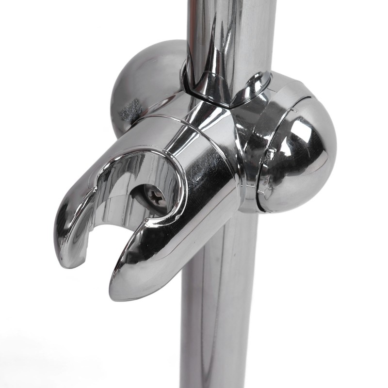 Shower Slide Rail Set 360° Rotation Adjustable Height with 1.5m