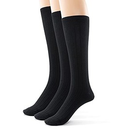 Mens Super Soft Bamboo Crew Socks 3 Pk Most Comfortable Dress Socks
