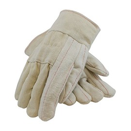 PIP 94-932 Premium Grade Hot Mill Glove with Three-Layers of Cotton Canvas and Burlap Liner, 32 oz.