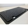 Eurosport Daytona- Black Leopard Print Carbon Steel License Plate