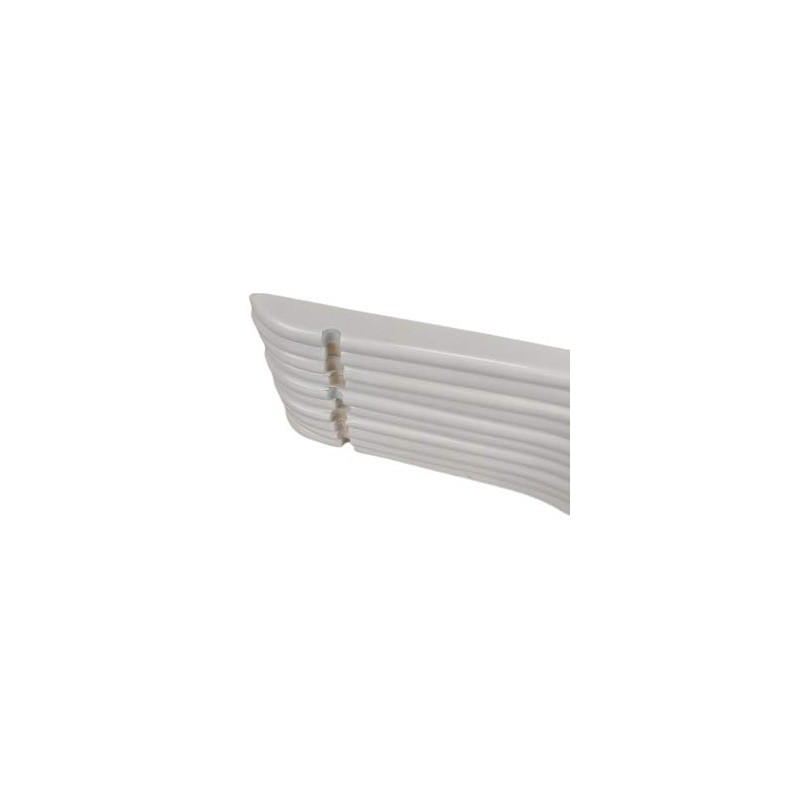 White Finish Wood Top Hanger (Set of 50)