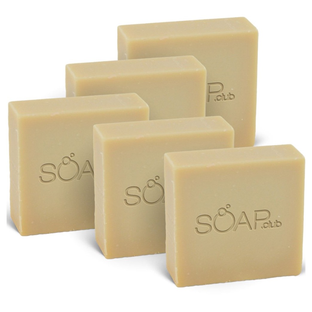 Sandalwood Handmade Coconut Oil Soap Bar 5oz (5 Pack)