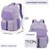 Lohol Water Resistant Daypack with Mulitiple Pockets for Travel Outdoor