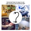 Round Magnetic Base Gooseneck Light Industrial LED CNC Machine Tool