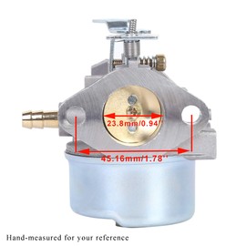 8526 Carburetor for Troy-Bilt 8526 Storm 8.5HP 26" Craftsman 247.88690 536.886260 536.886261 Ariens 624E ST824 MTD 317E640F000 31AE665E118 John Deere 826 Snow Blower