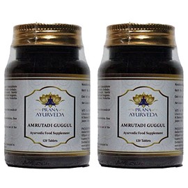 Prana Ayurveda AMRUTADI GUGGULU - 120 Tablets - Traditional Ayurvedic Formula (Pack of 2)
