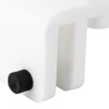 White Acrylic Durable Retractable Fish Tank Filter Sock Bag Holder