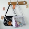 CHENLONB Pain Bag, Pushing Down Pouch, Shoulder Bag, Transparent Window,