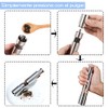 Molinillo para Sal y Pimienta, Molinillos de Especias Acero Inoxidable