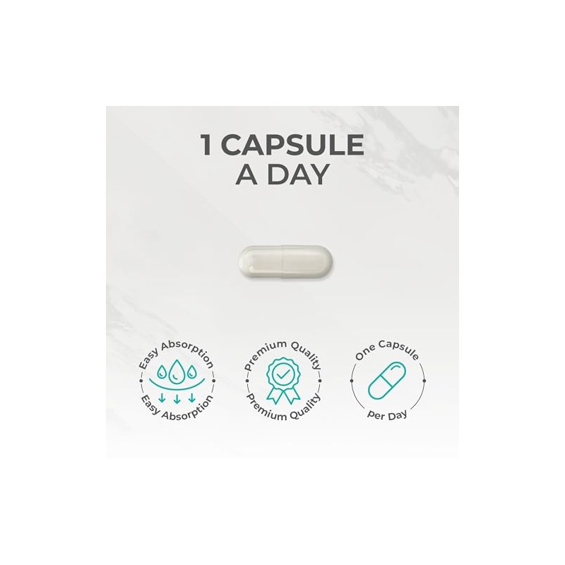 NAC Supplement, 600mg - 90 N-Acetyl-Cysteine Capsules- Vegan Friendly Amino