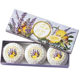 FIORENTINO 3 Pcs Fiorentino Lavender & Chedro Soap