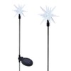 Solaration 1011-2 Sparkling Solar Star Lights Garden Stake (Set of