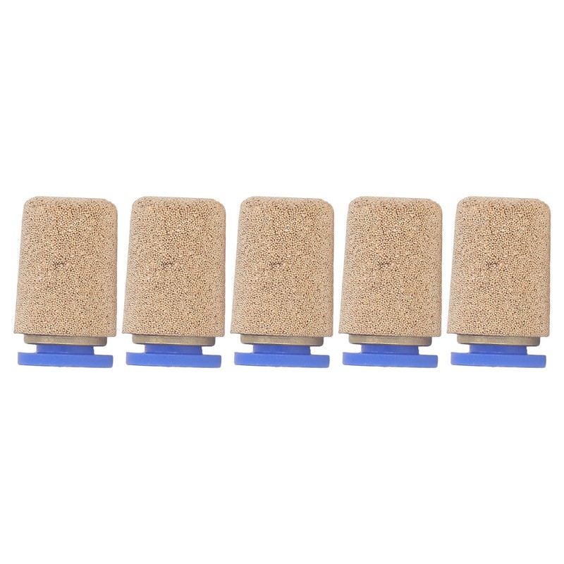 5Pcs Pneumatic Exhaust Muffler Pipe Connection Noise Filter Brass Silencer