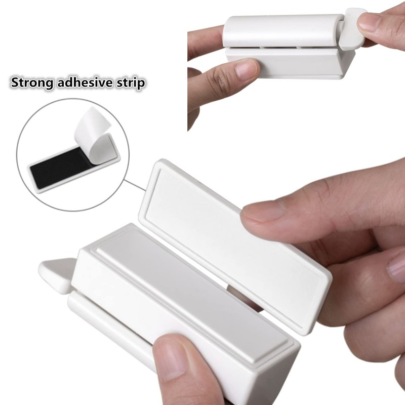 MEIJMJIA - Wall Mounted Roller Tube Toothpaste Squeezer Magnetic Suction