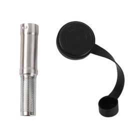 IDRINK® - Infusore The per bottiglia B-EVO, Infusore per tè realizzato su misura per b-evo, Corpo interno in acciaio AISI 316 Tappo in PP 9.8 x 5.5 cm