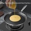 Innerwell Crepe Pan Stainless Steel 26 cm Crepe Pan Induction